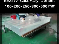 3mm 4mm Şeffaf Akrilik Tahta 1220*2440mm 4x8 Açık Pleksiklas Yapraklar OEM