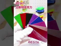 Altın Akrilik Plastik Ayna Yaprağı Çizik Kanıtlı Akrilik Yaprağı Hava durumuna dayanıklı