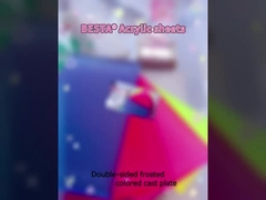 Dayanıklı Akrilik Ekstrüzyonlu Açık Yaprak Ekstrüzyon Akrilik Yaprak 1.0mm-12mm