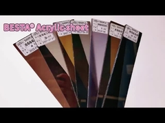 PMMA dökme renkli akrilik levhalar akrilik LED tabela 4ft x 8ft