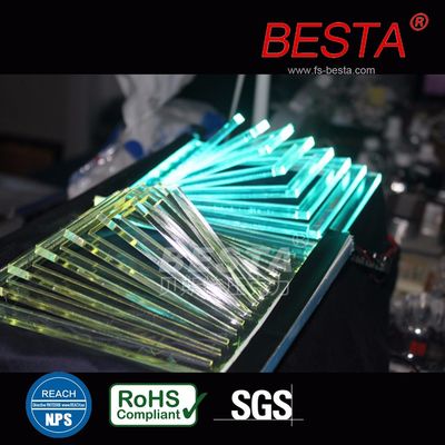 Edge Lit Neon Fluoresan Akrilik Yaprak Akrilik LED Tabela 2.8mm-15mm